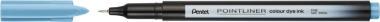 Pentel tűfilc SZÍNES Pointliner 0,4 mm – tengerkék
